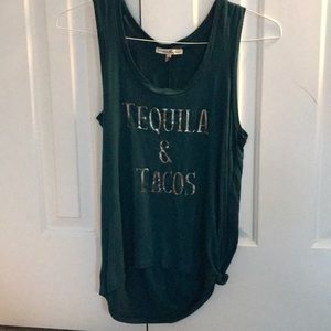 Tequila and tacos shirt from Express
